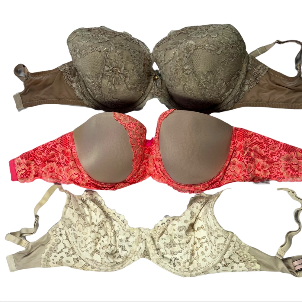 32DDD lot of 3 Victoria Secret Braa